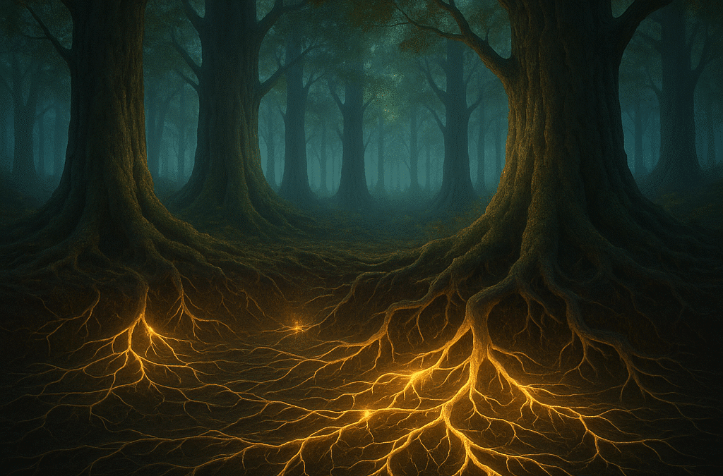🌳 ¿Los árboles se comunican? El “internet” oculto del bosque 🌿